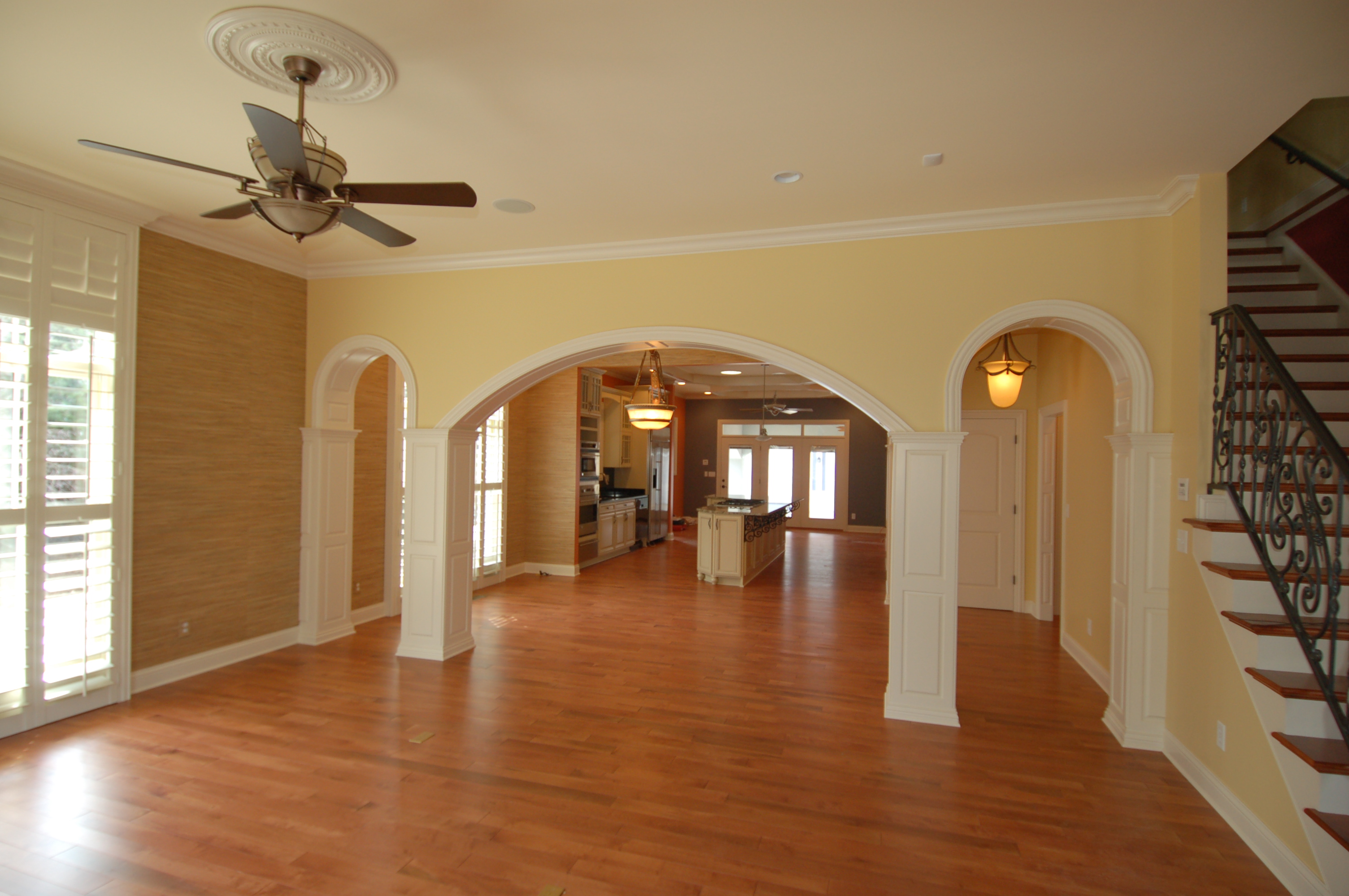 Living room of house