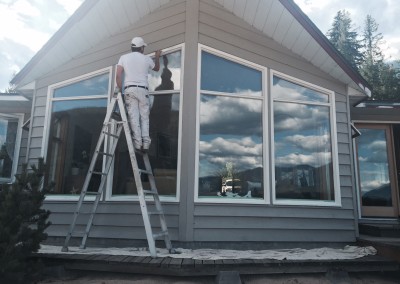 Painting Bay Window Trim